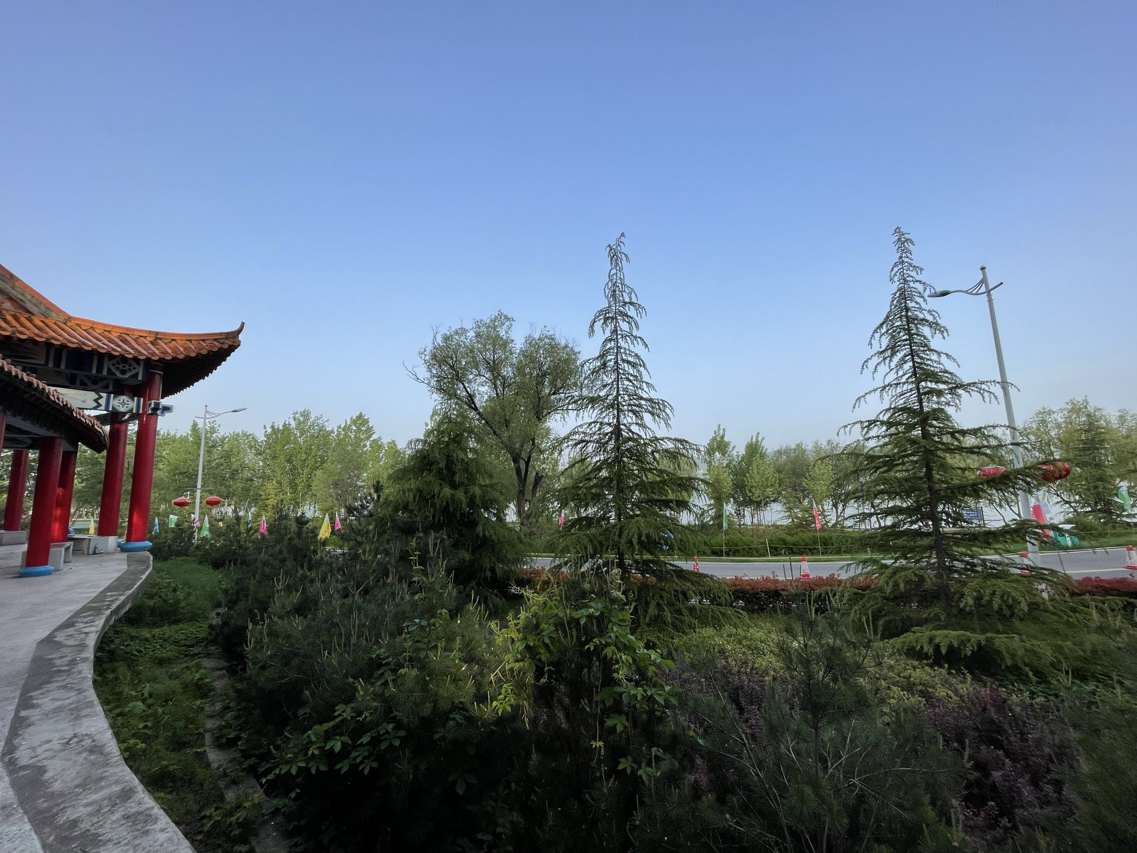 三门峡陕州公园的风景