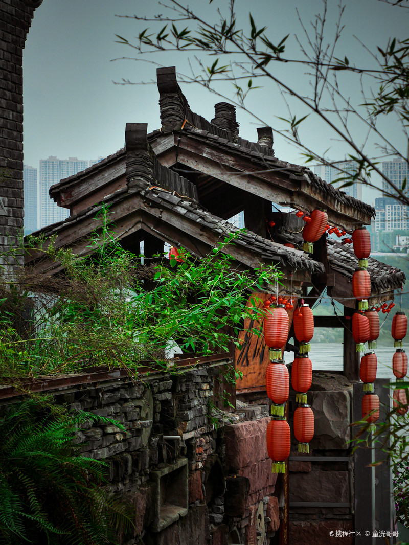 重庆超小众的义渡古镇真人少好拍照🌈❤️