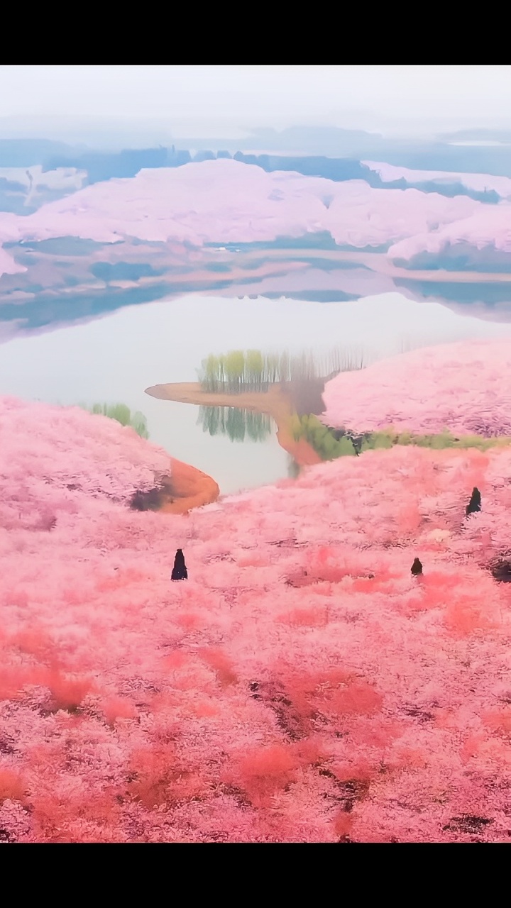 这里不是日本，这里是平坝，全世界最大的樱花地