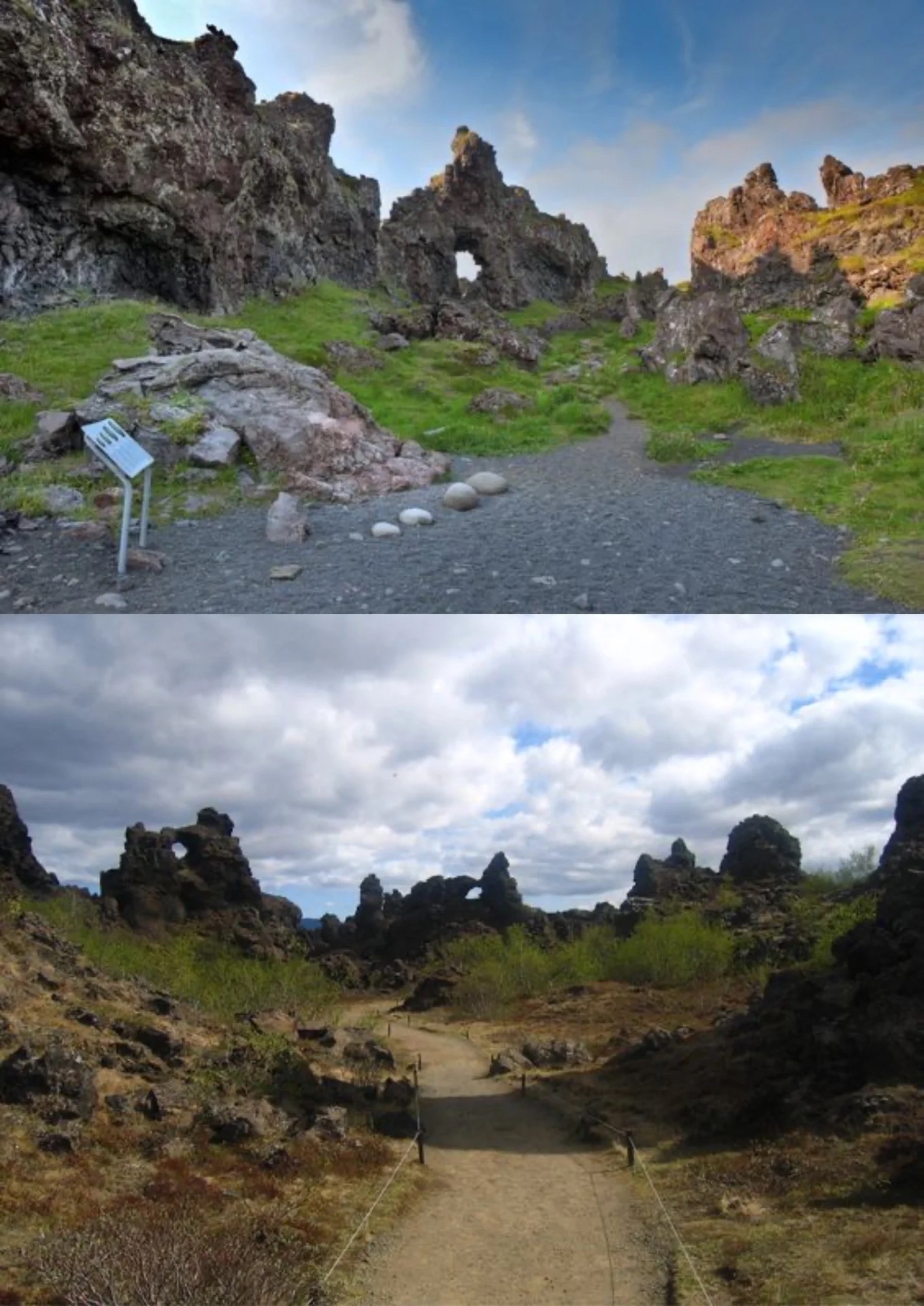 冰岛|北部米湖区和钻石圈景点(攻略) 米湖和钻石圈易到达景点里，非常出名的除了众神瀑布之外，其他都比