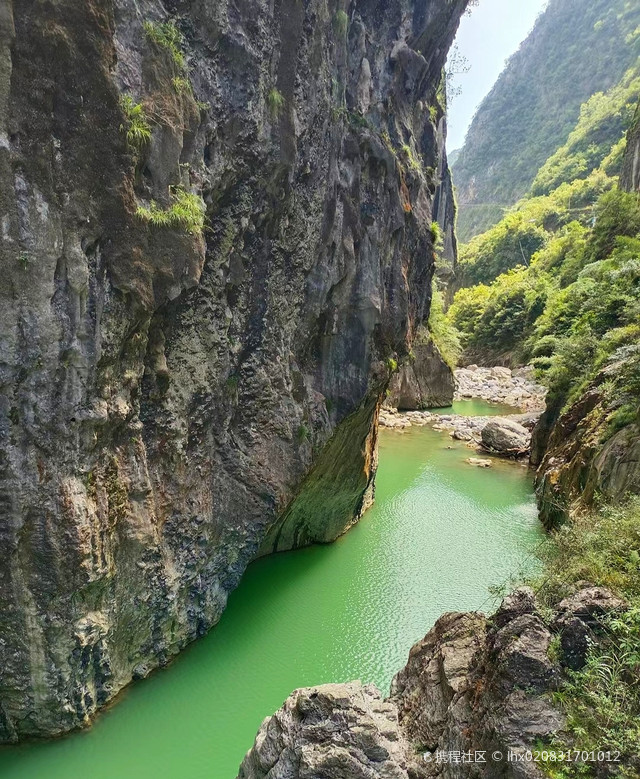 假期去哪里旅游?去重庆市巫溪县兰英大峡谷