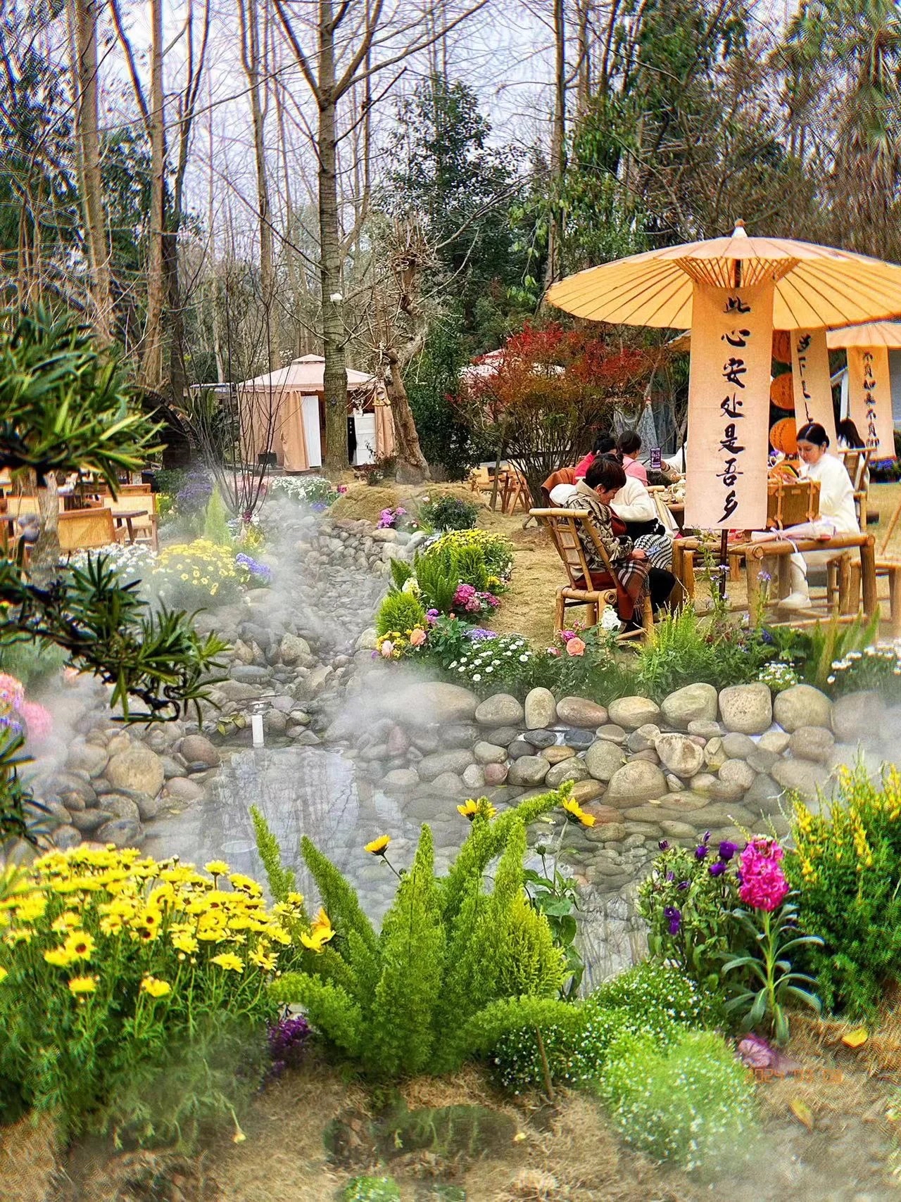 成都温江🏡现实版“莫奈花园”下午茶首选地