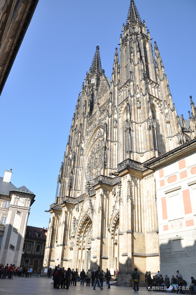 捷克布拉格——圣维特大教堂