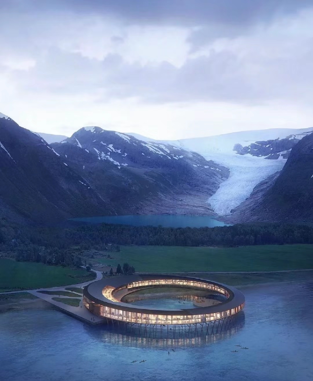 六善酒店开进北极圈全球首家冰川环保酒店
