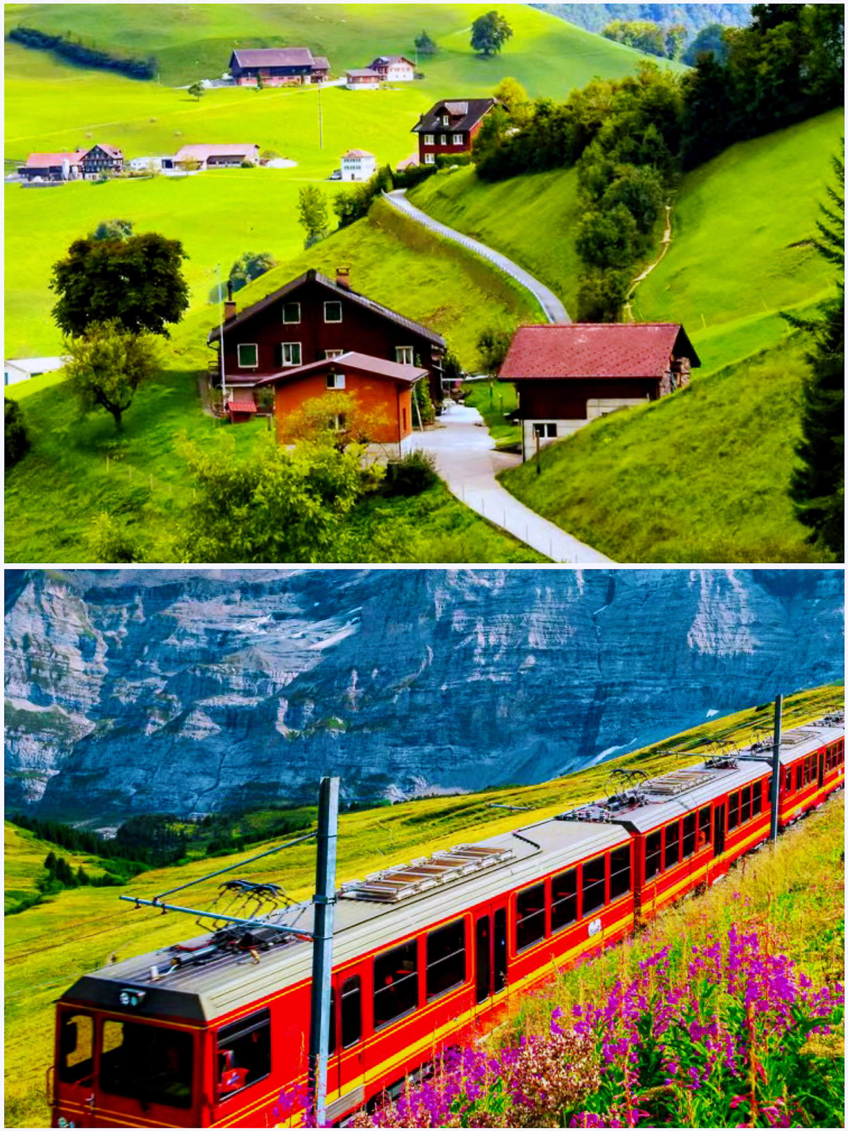 🇨🇭瑞士|那些值得打卡的最美小镇🏞