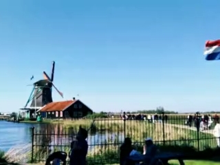 风车王国荷兰，自行车王国