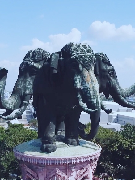 泰国必打卡丨三头神象博物馆