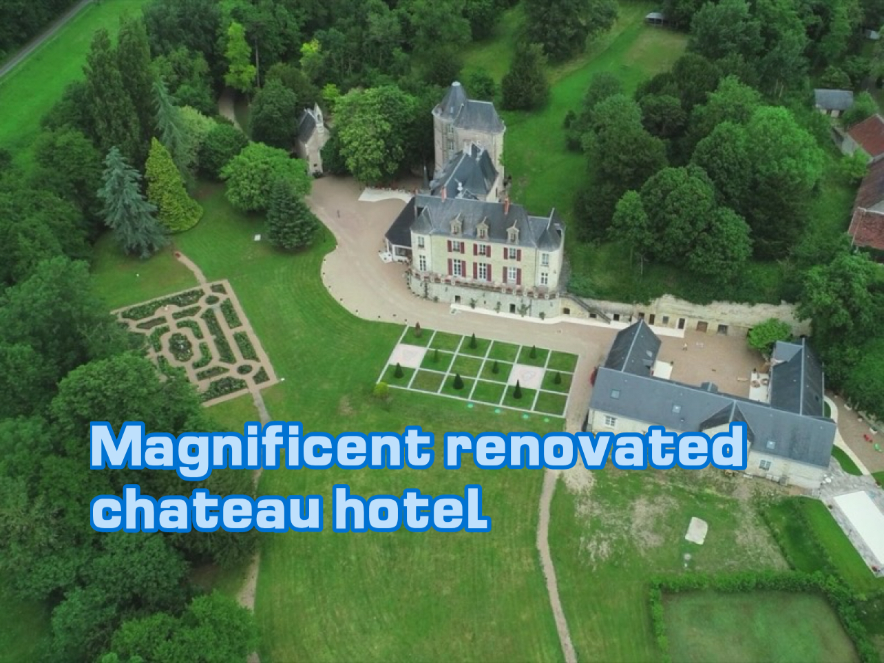 Magnificent renovated chateau