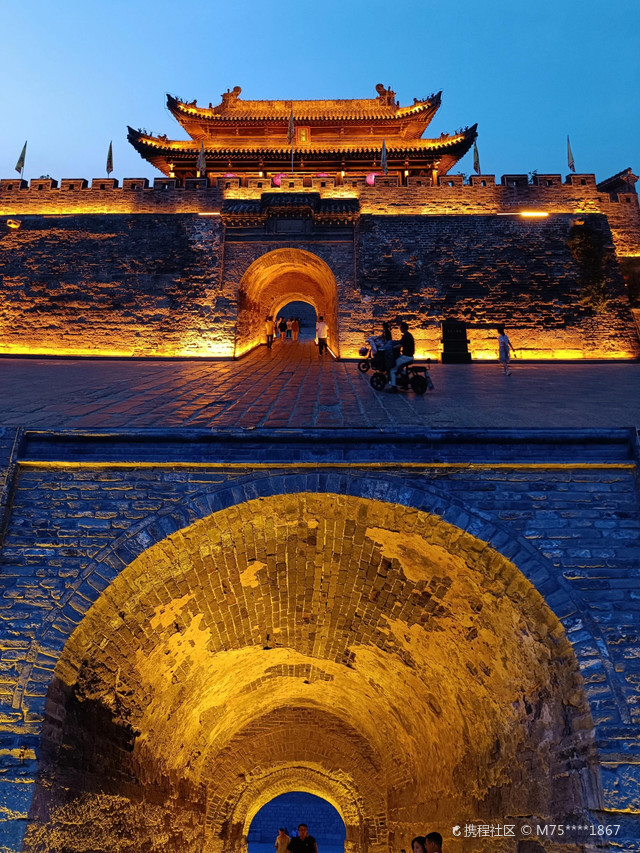 寿县古城靖淮门,寿县古城东门_大山谷图库