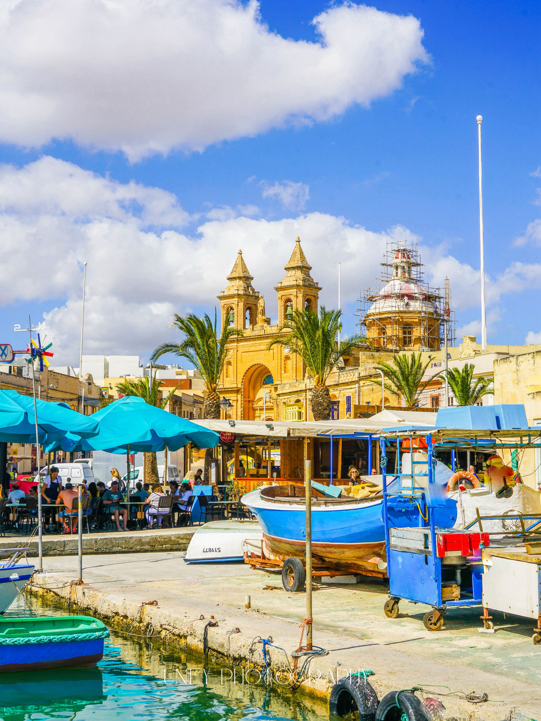 马耳他自驾必去鱼市，彩色市集太美了