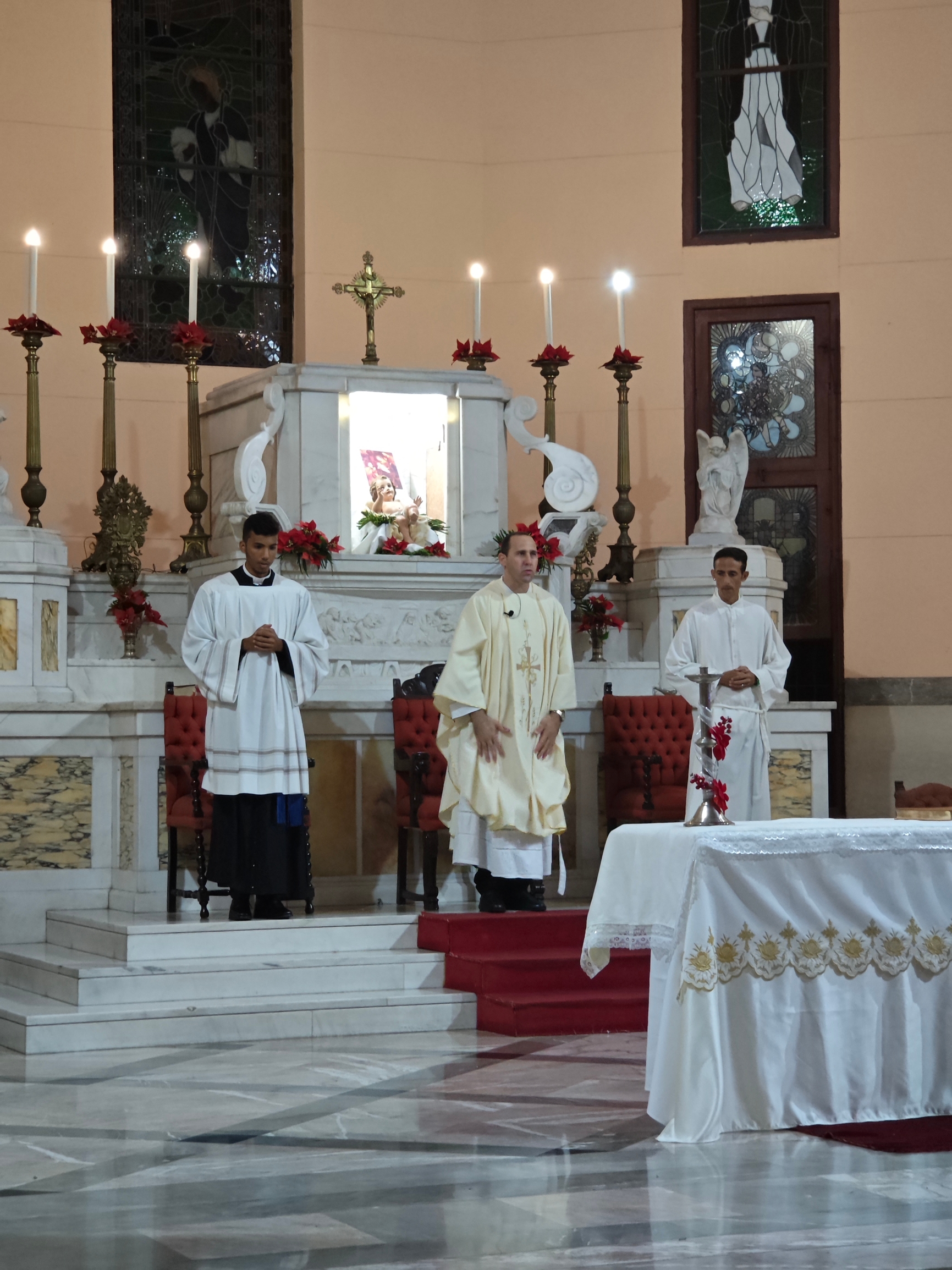 哈瓦那天主教教堂的弥撒