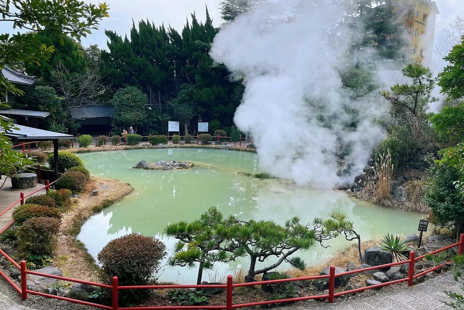 日本的小温泉还是非常别致，值得拥有