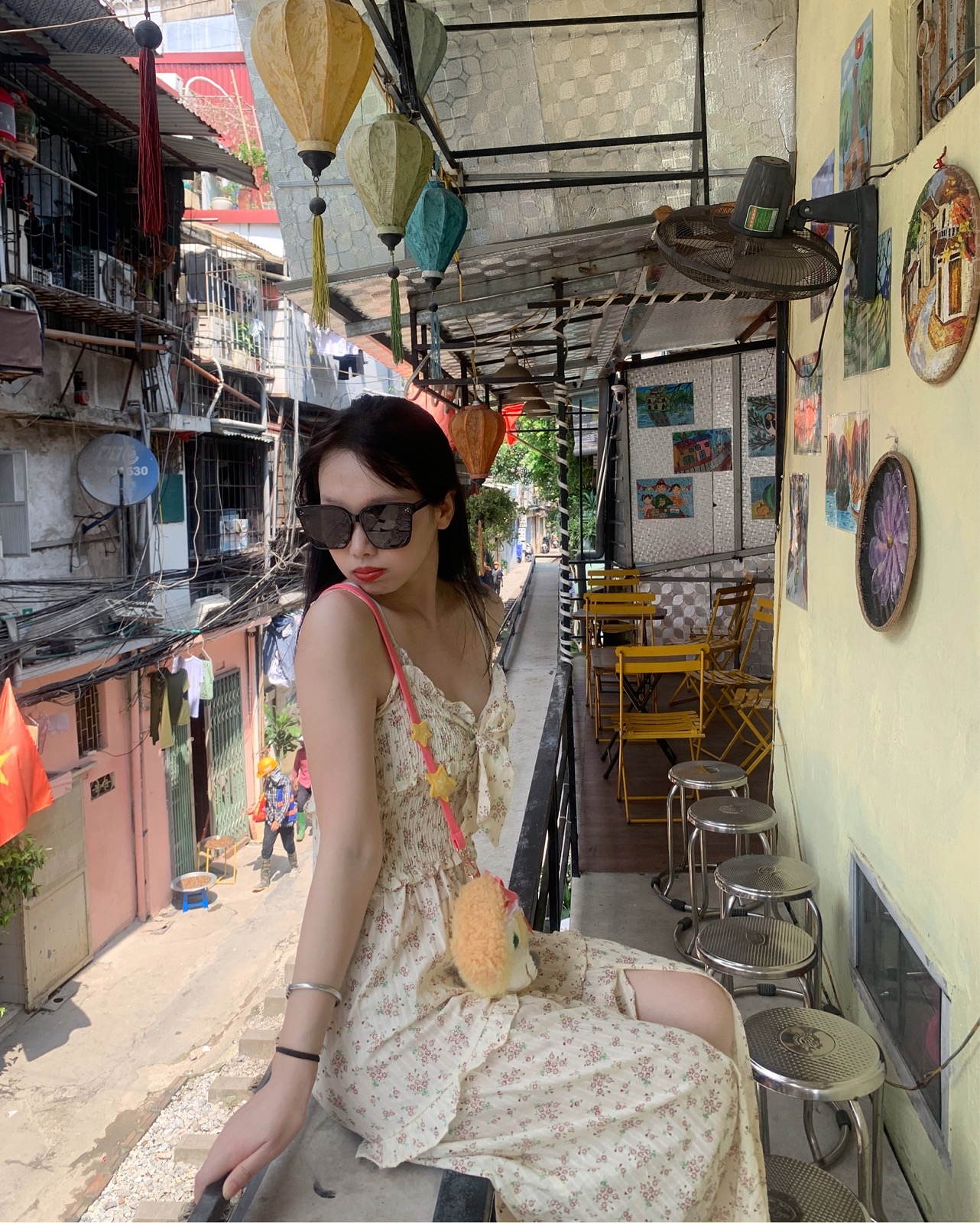 越南河内最出片的轨道咖啡街