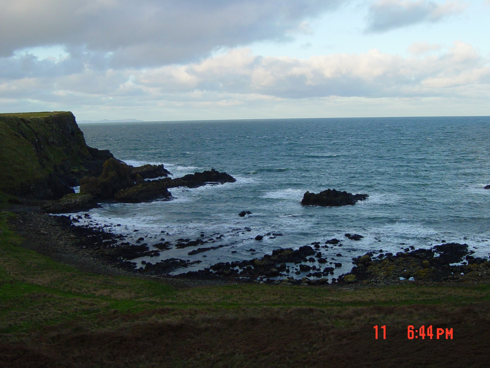 #面朝大海吹吹海风 北爱尔兰的海边风光。不错不错。