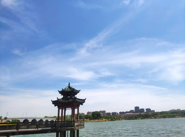共青城的珍珠湖公园是我们在南昌附近开发的另一个游玩景点