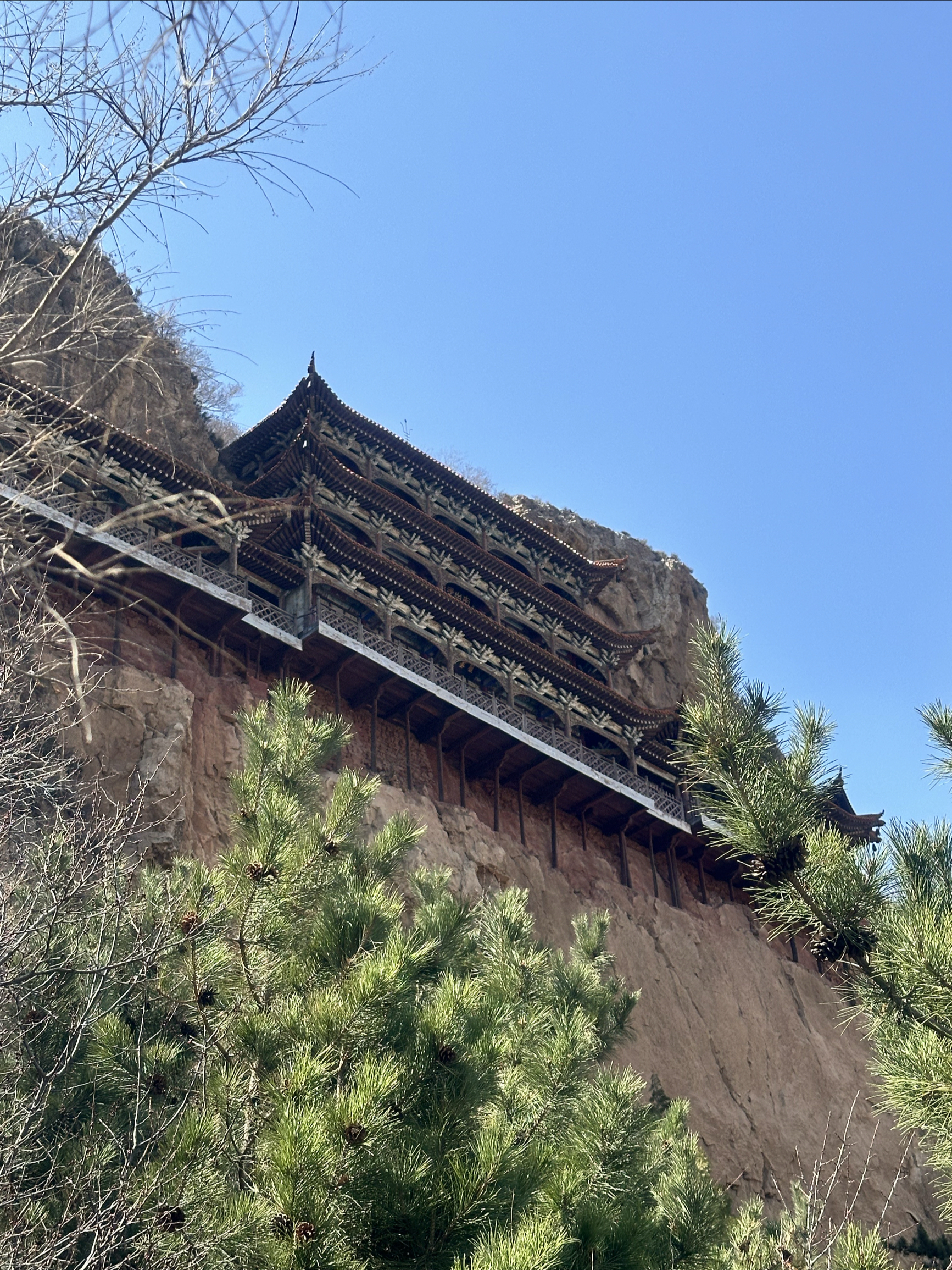 小众旅行路线-😎避开节假日一亿人的悬空寺🤩