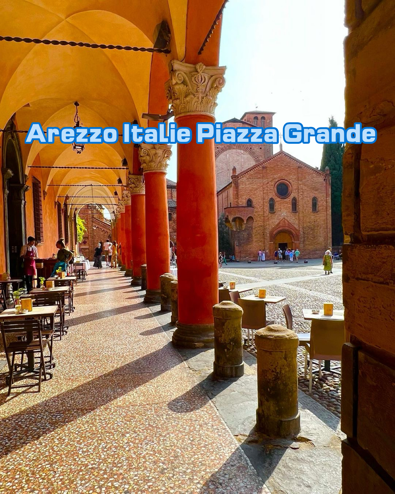 Arezzo Italie Piazza Grande