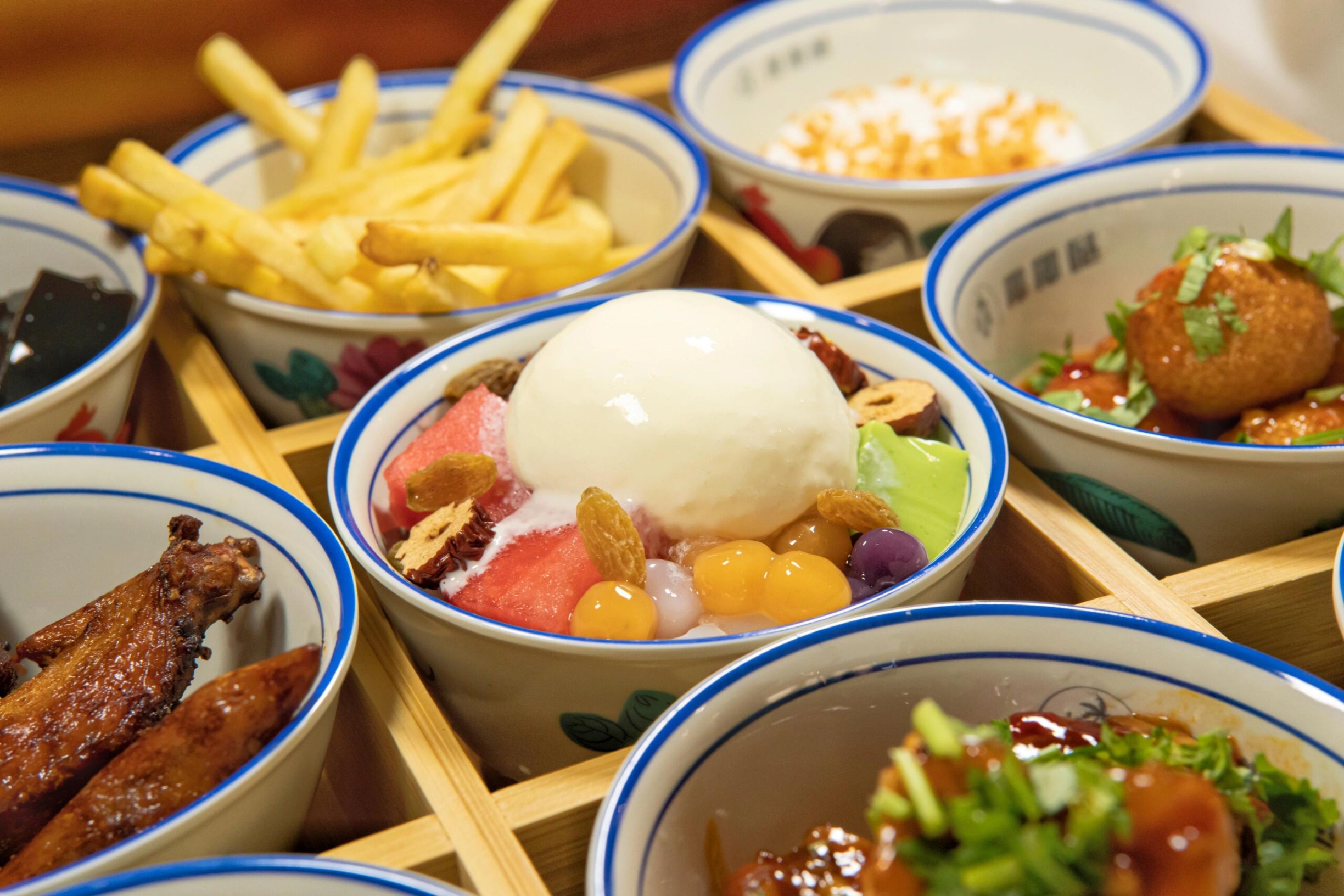 义家人老姑妈甜品(美人鱼店)