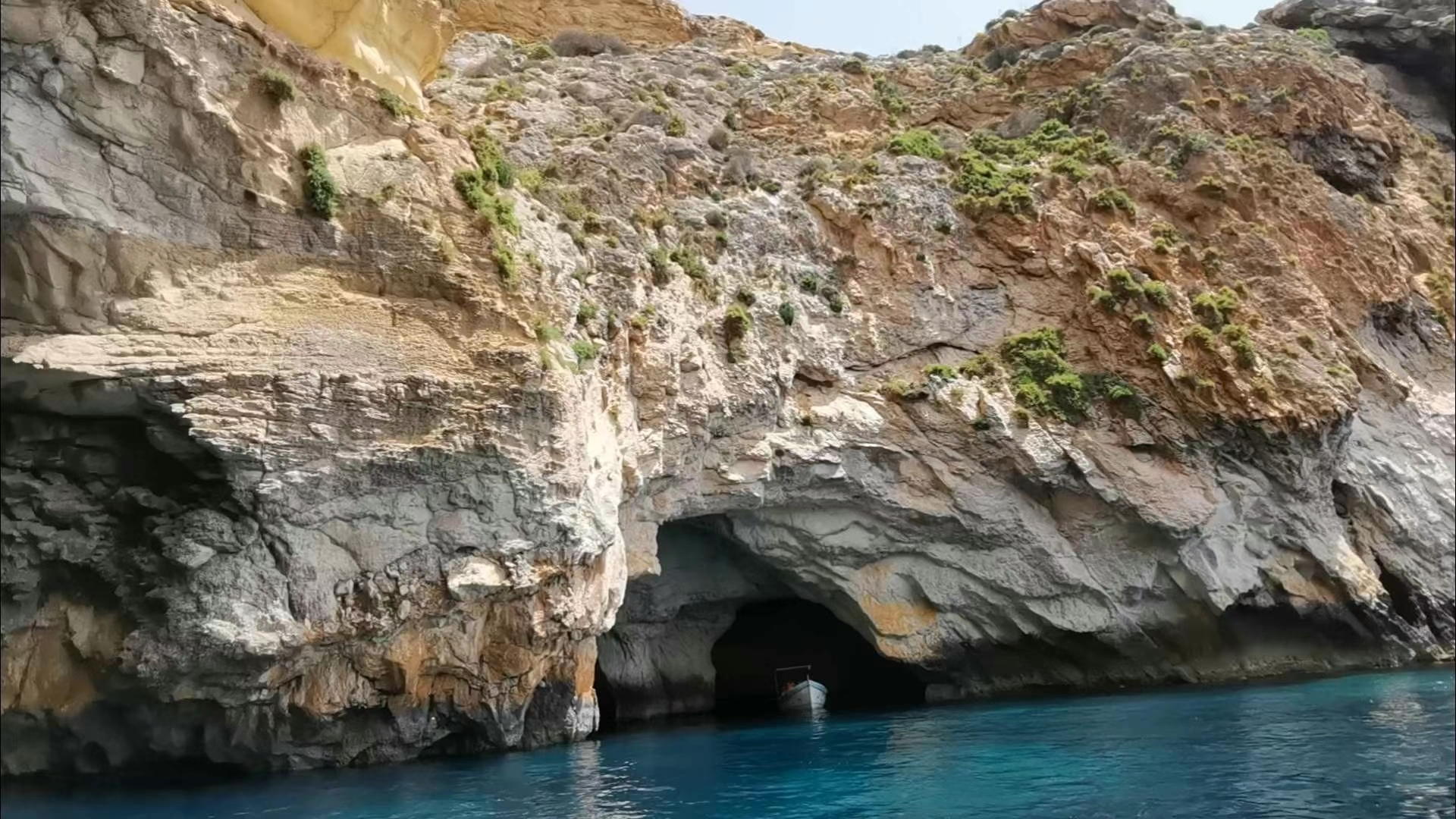 马耳他，蓝洞，真不愧世界著名旅游景点