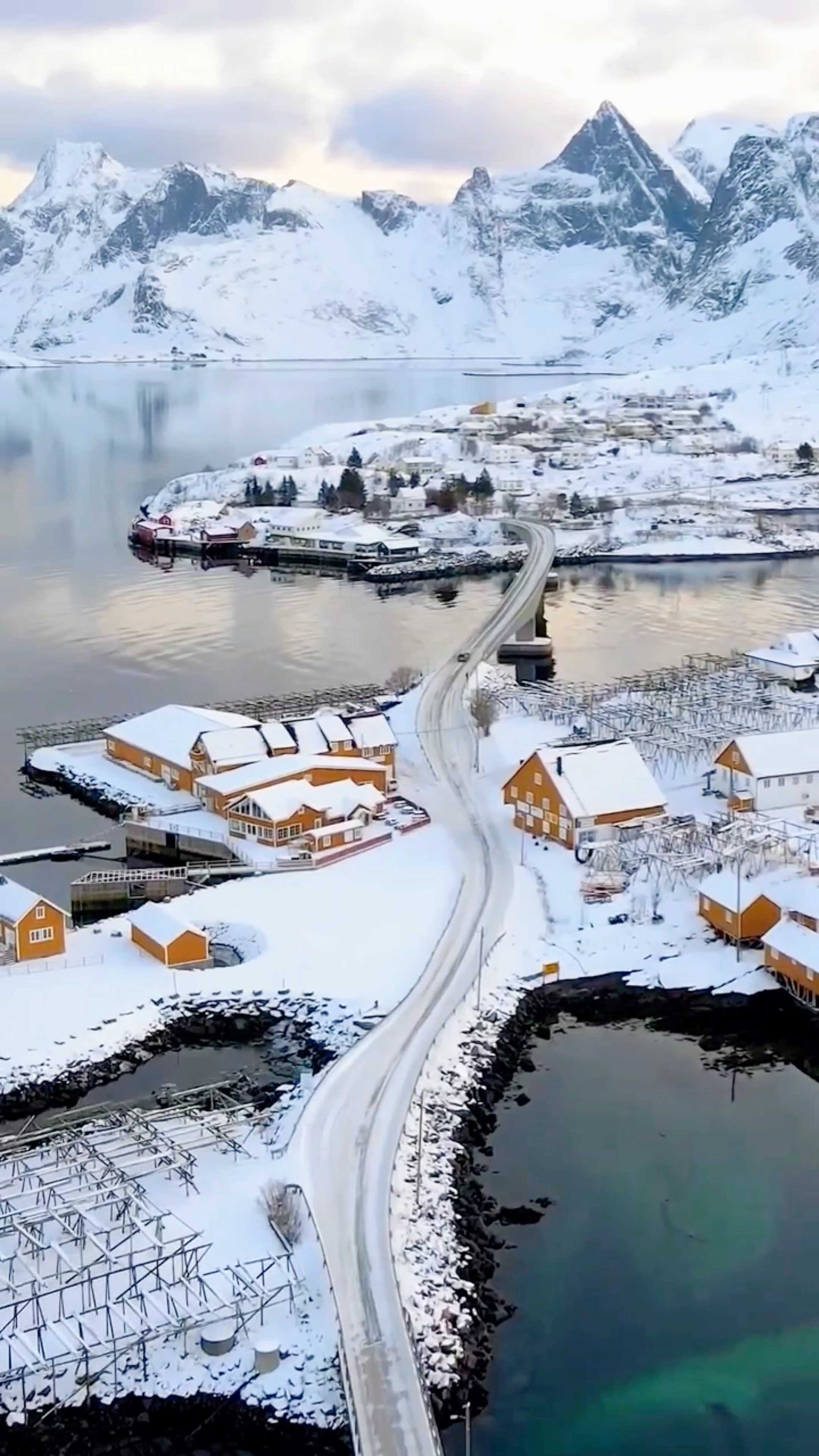 北极圈最美的角落挪威罗弗敦