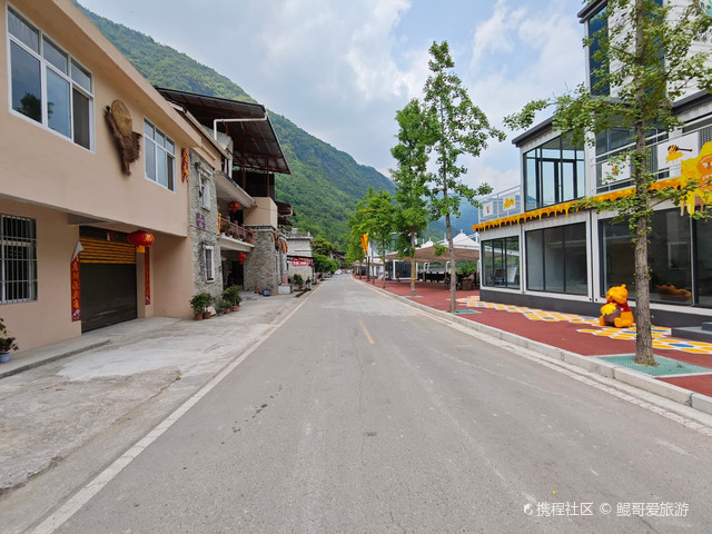 68吉娜羌寨,位于68四川省68绵阳市68北川羌族自治县68擂鼓