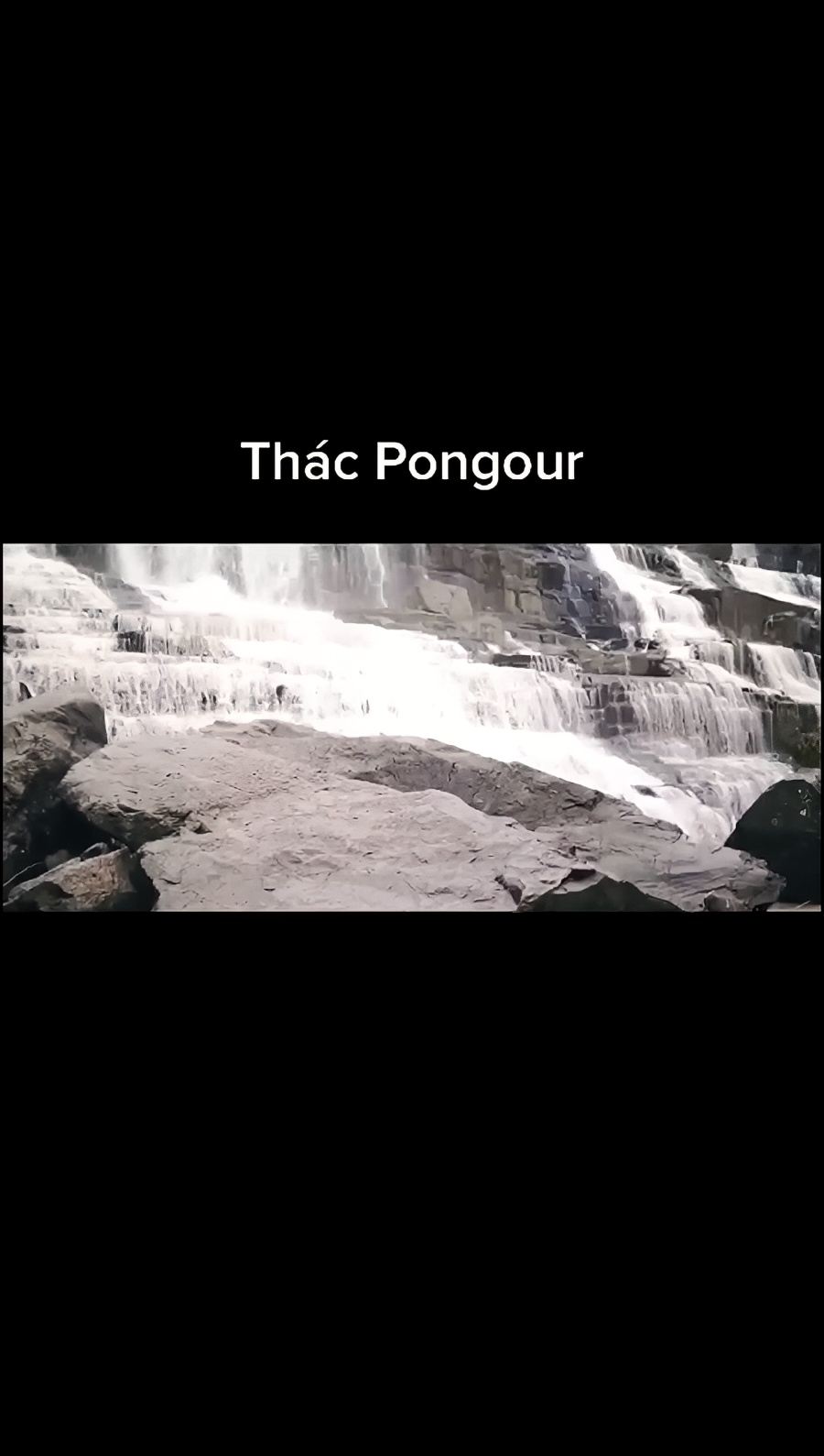 越南最雄伟的瀑布“庞卡尔瀑布”
