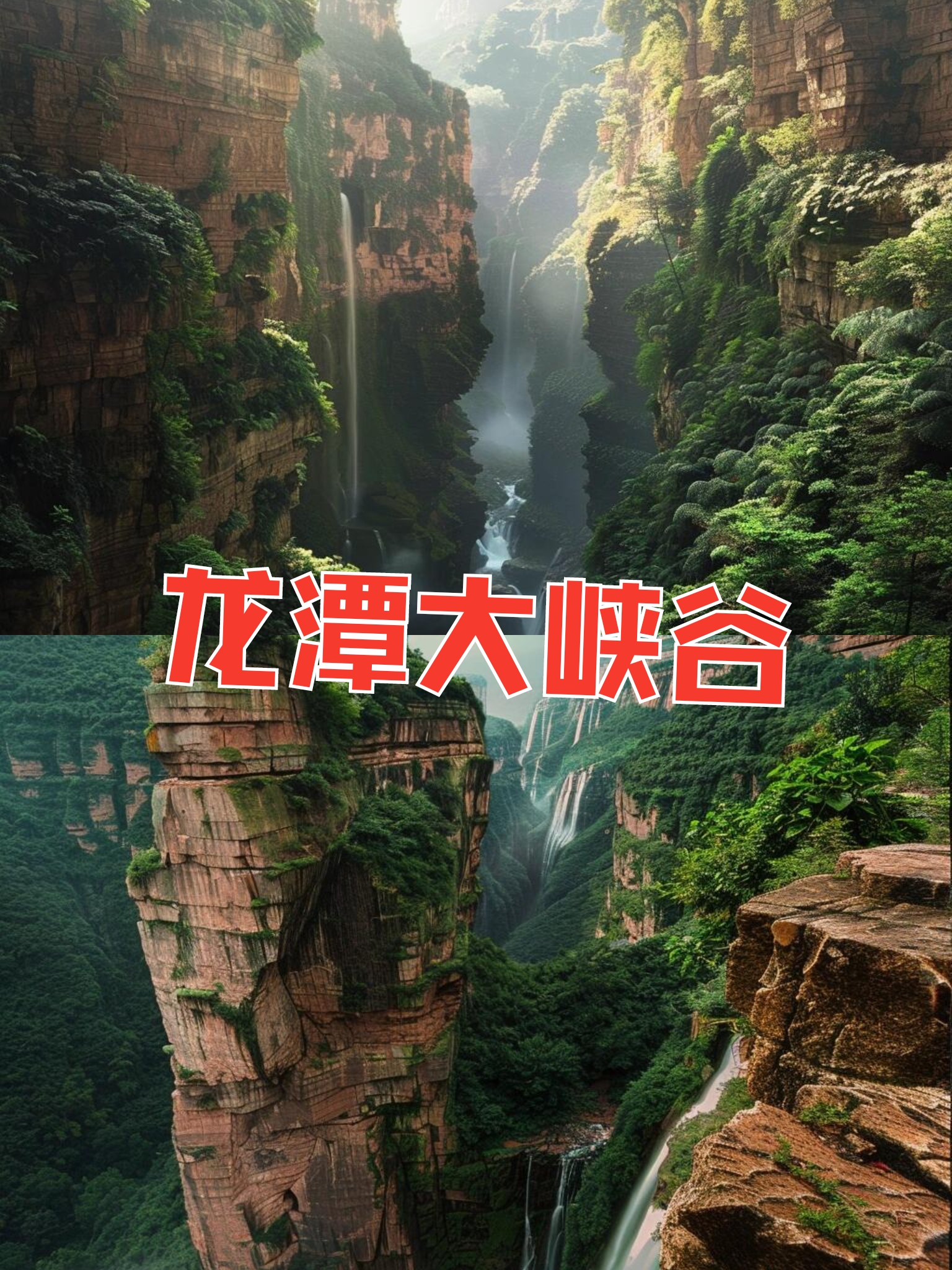 龙潭峡大峡谷｜🧗被遗忘的5A级景区
