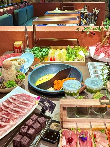 后院乡村重庆老火锅餐厅图片