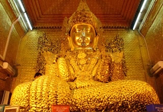 缅甸曼德勒的神秘佛教圣地——马哈木尼佛塔