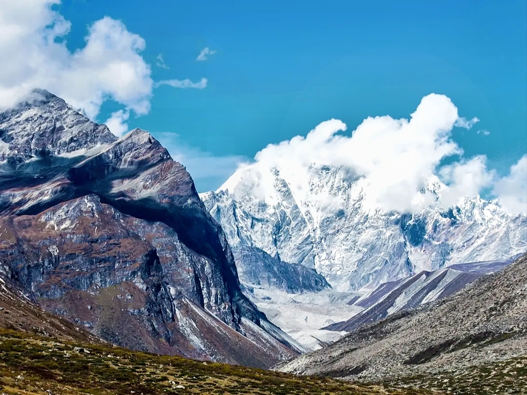希夏邦马峰，神秘而充满魅力雪山