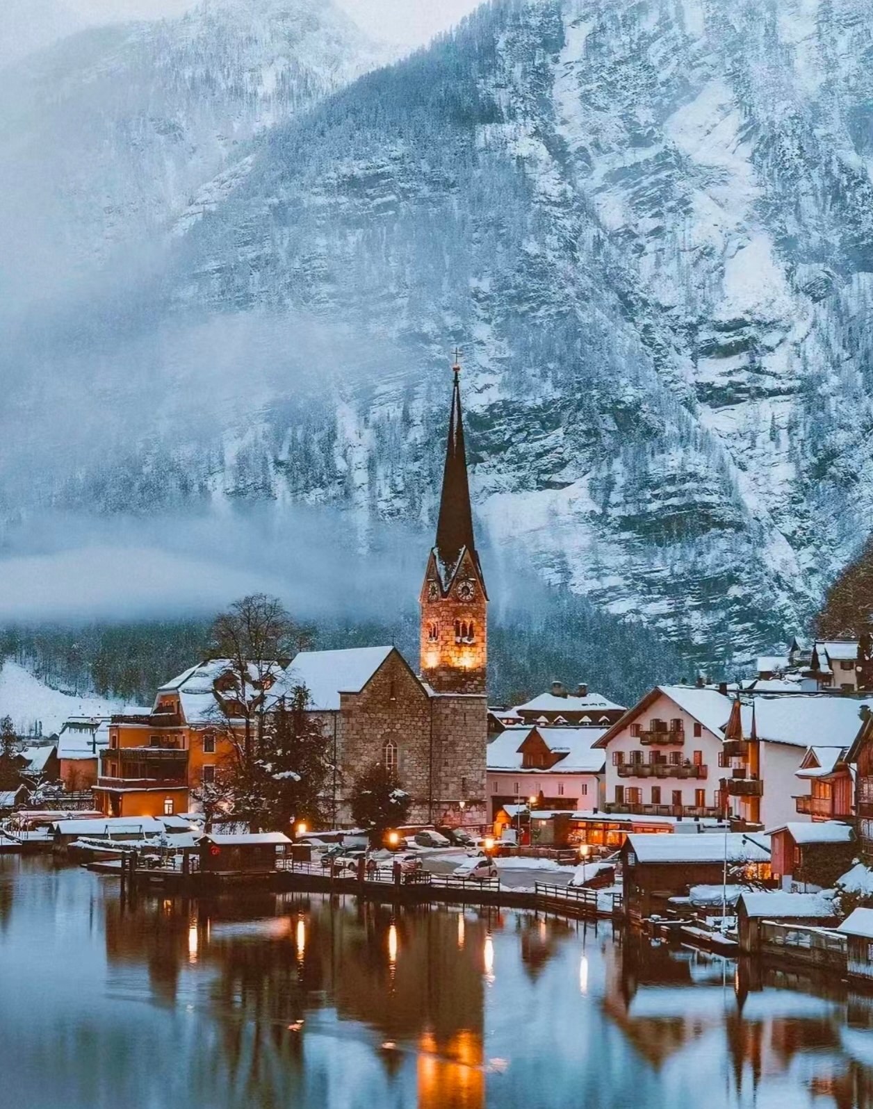 奥地利天堂小镇~~~哈尔施塔特#奥地利最美小镇 #奥地利旅游