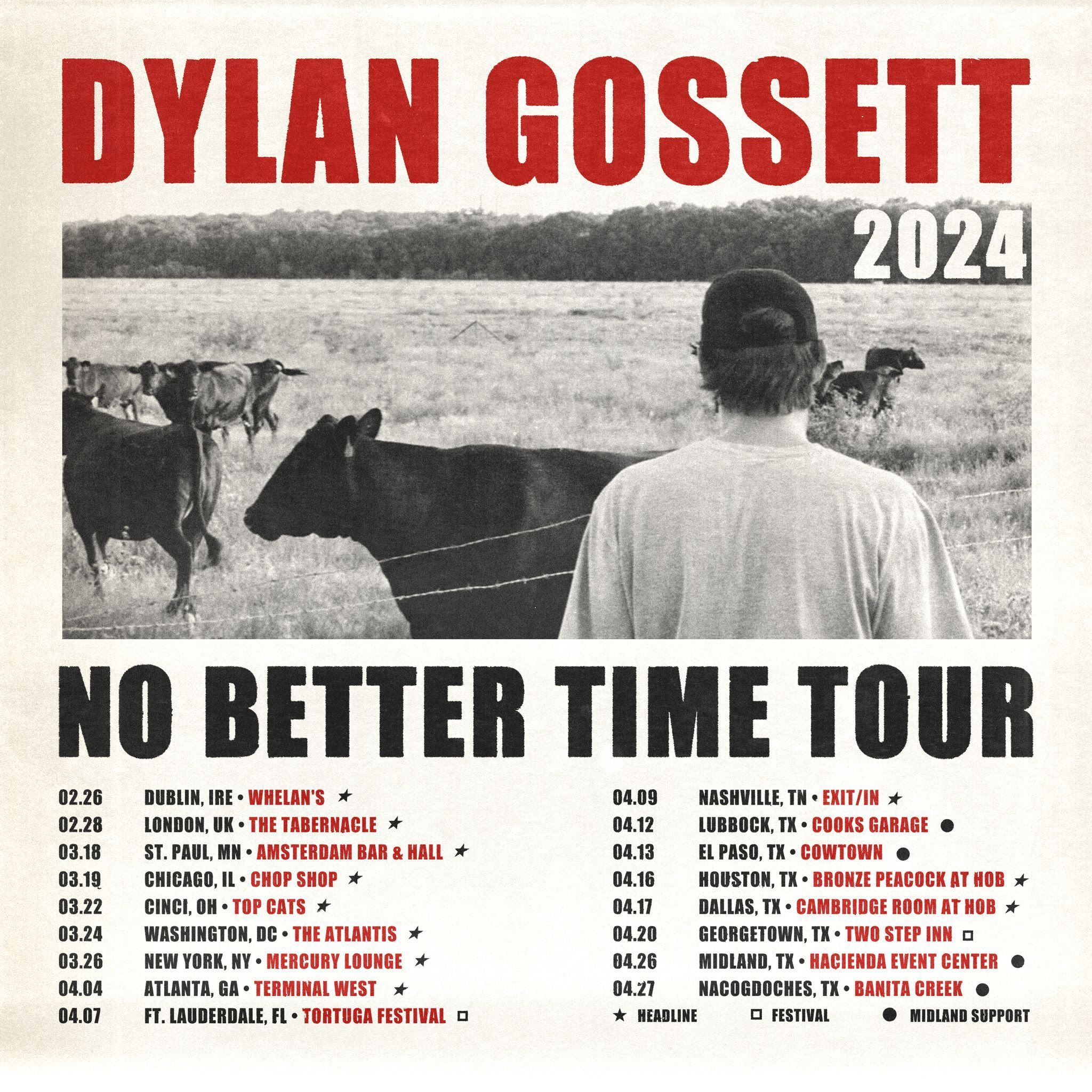 Dylan Gossett：The Somewhere Between Tour 2024