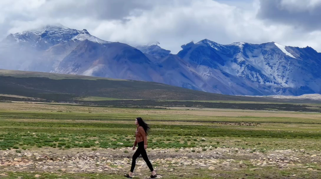 心中有神山，长路不迷茫……🏔️#西藏 #神山#信仰