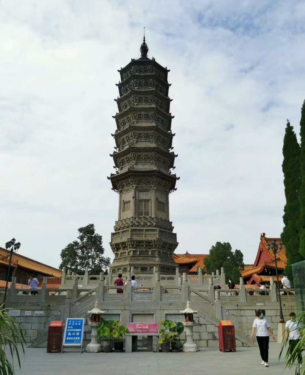 河北 石家庄赵县柏林寺塔元