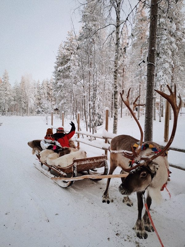 芬兰圣诞老人村自驾，追极光，泡芬兰浴