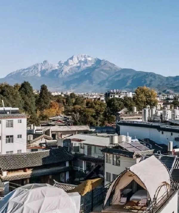 眺山望雪度假帐篷🏕️