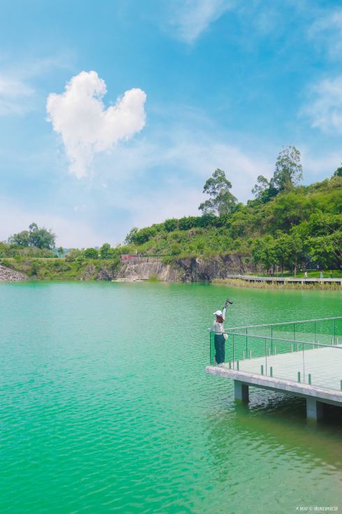 水濂山碧玉湖公园