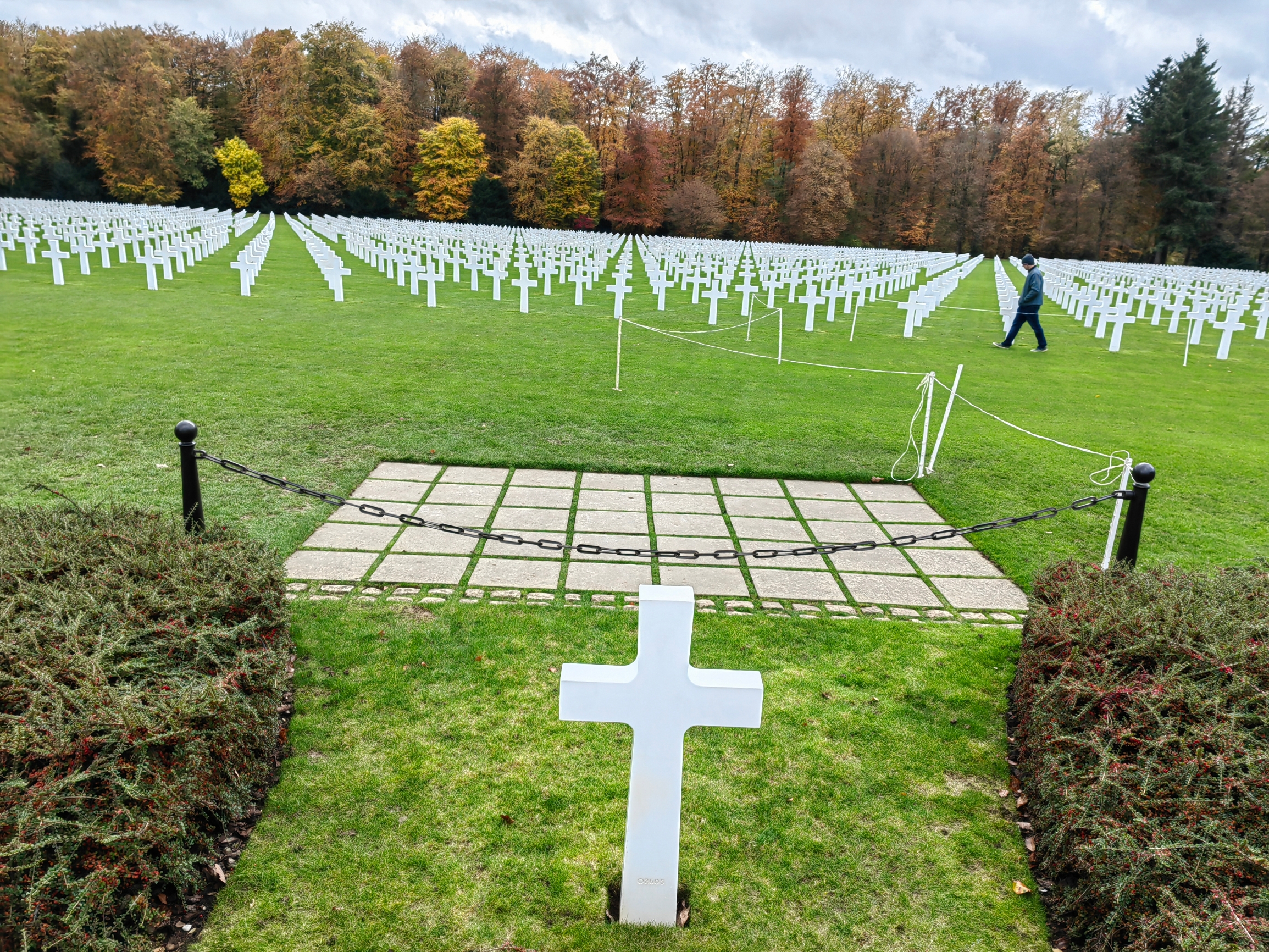 卢森堡美军二战公墓，巴顿将军的长眠之地