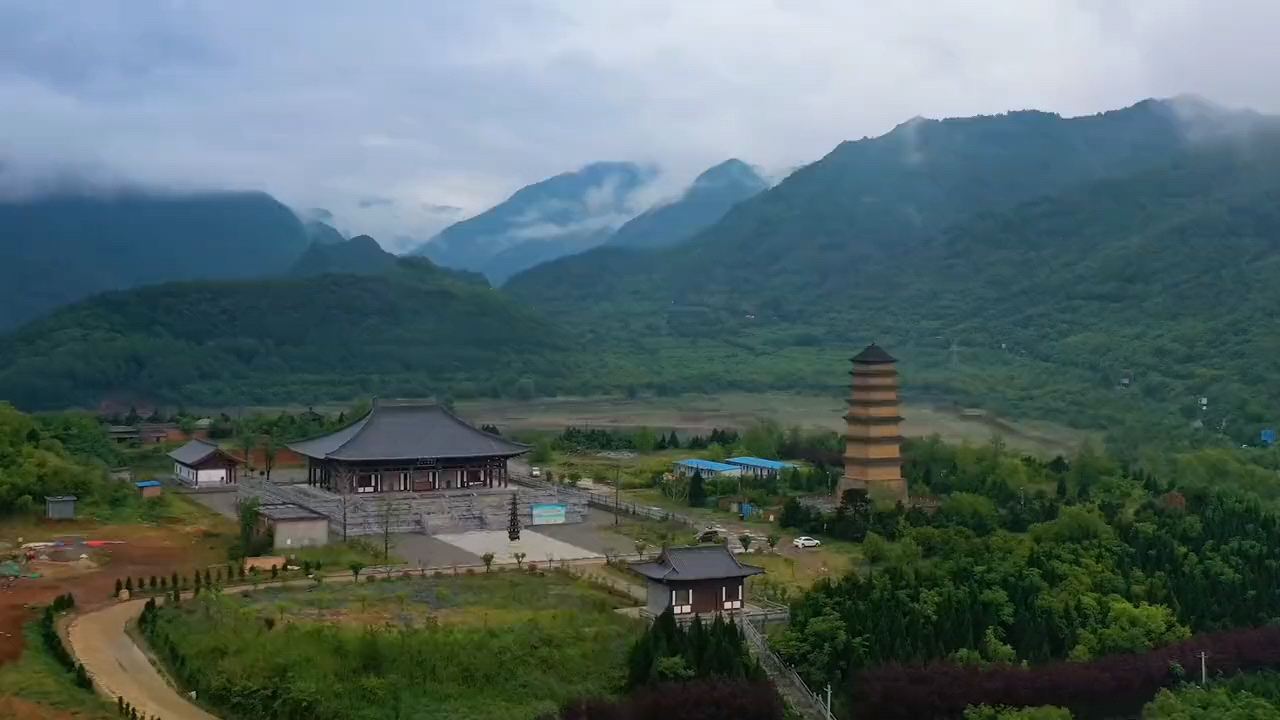 西安开车直达🚗有山有水有古寺的小众美景！