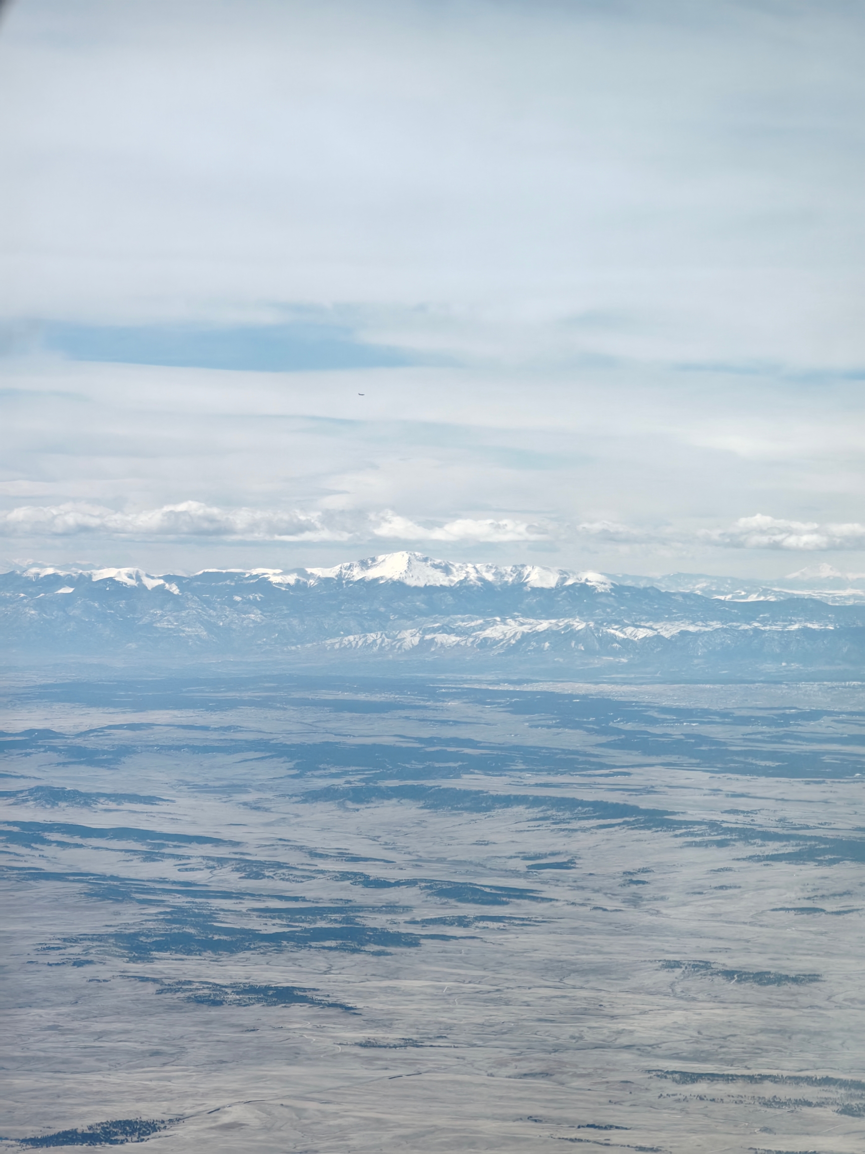 Denver, between the great plains and Rocky mountai