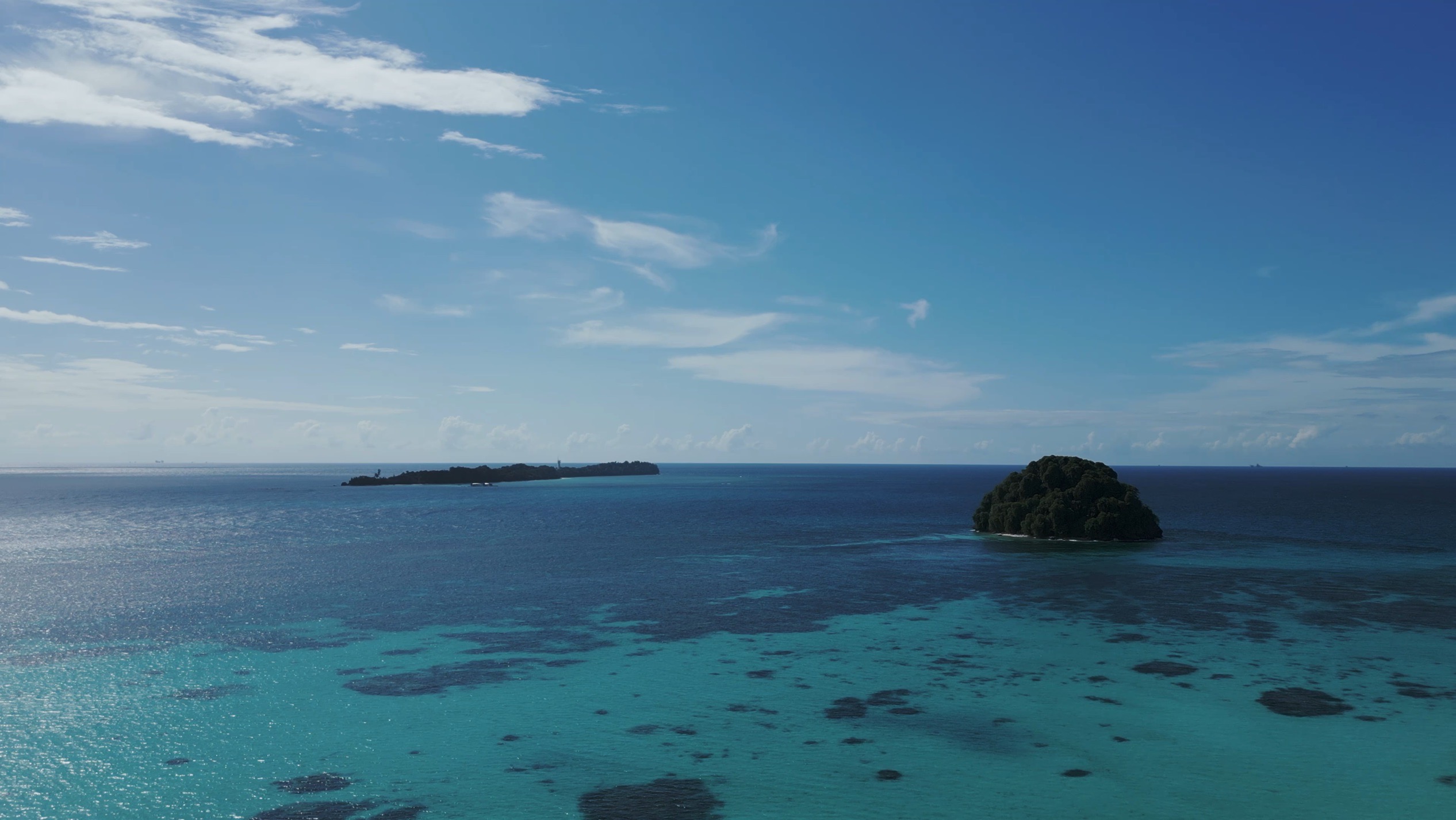 马来西亚🇲🇾 哥打京那巴鲁 亚庇 美人鱼🧜‍♀️岛  美人鱼群岛包括三个岛屿——Mantanani 