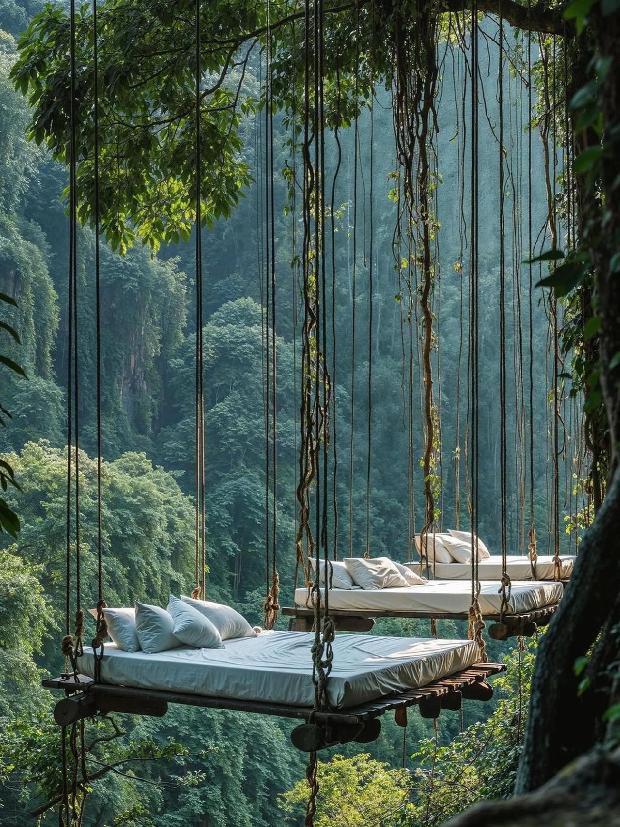 “仿佛睡进了人间仙境!印尼雨林度假酒店”