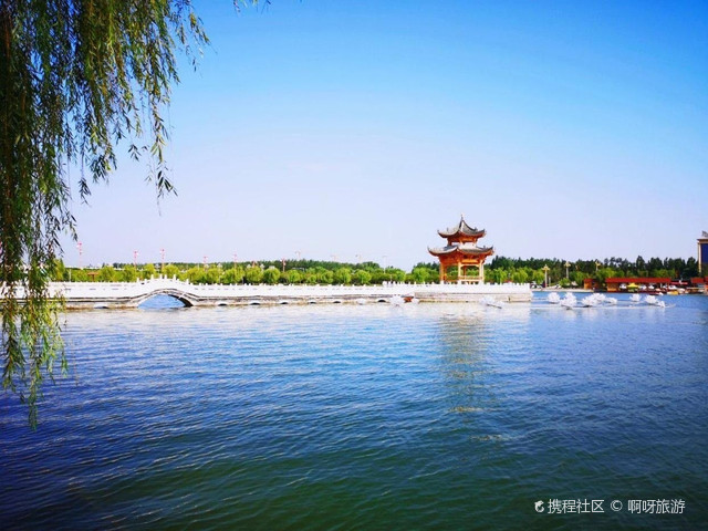 《大荔同州湖的旅游攻略》