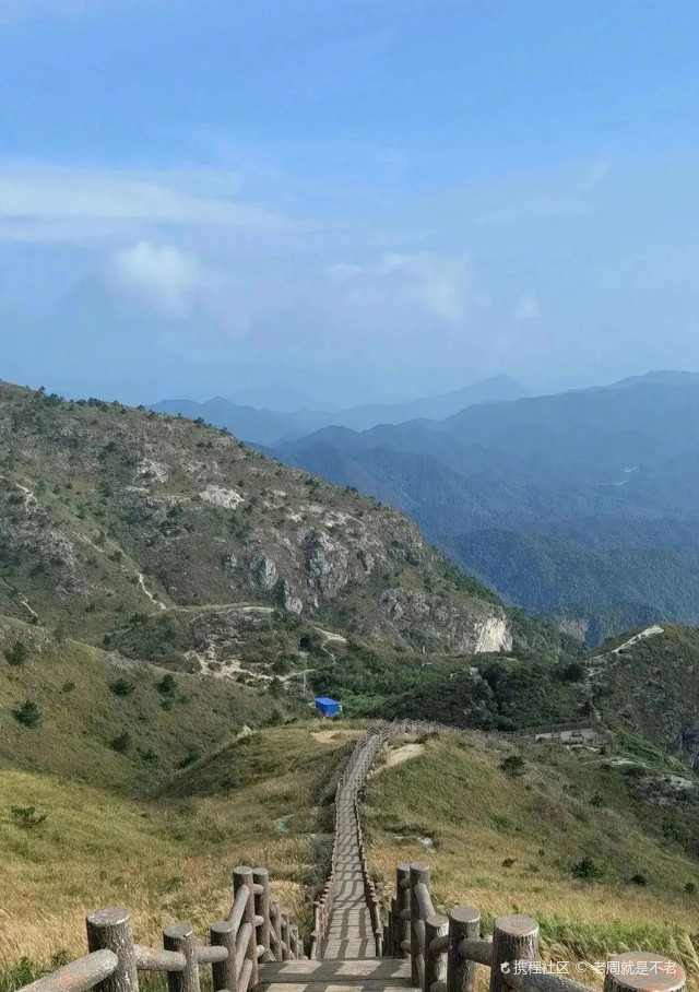 仙气飘飘的清流县大丰山