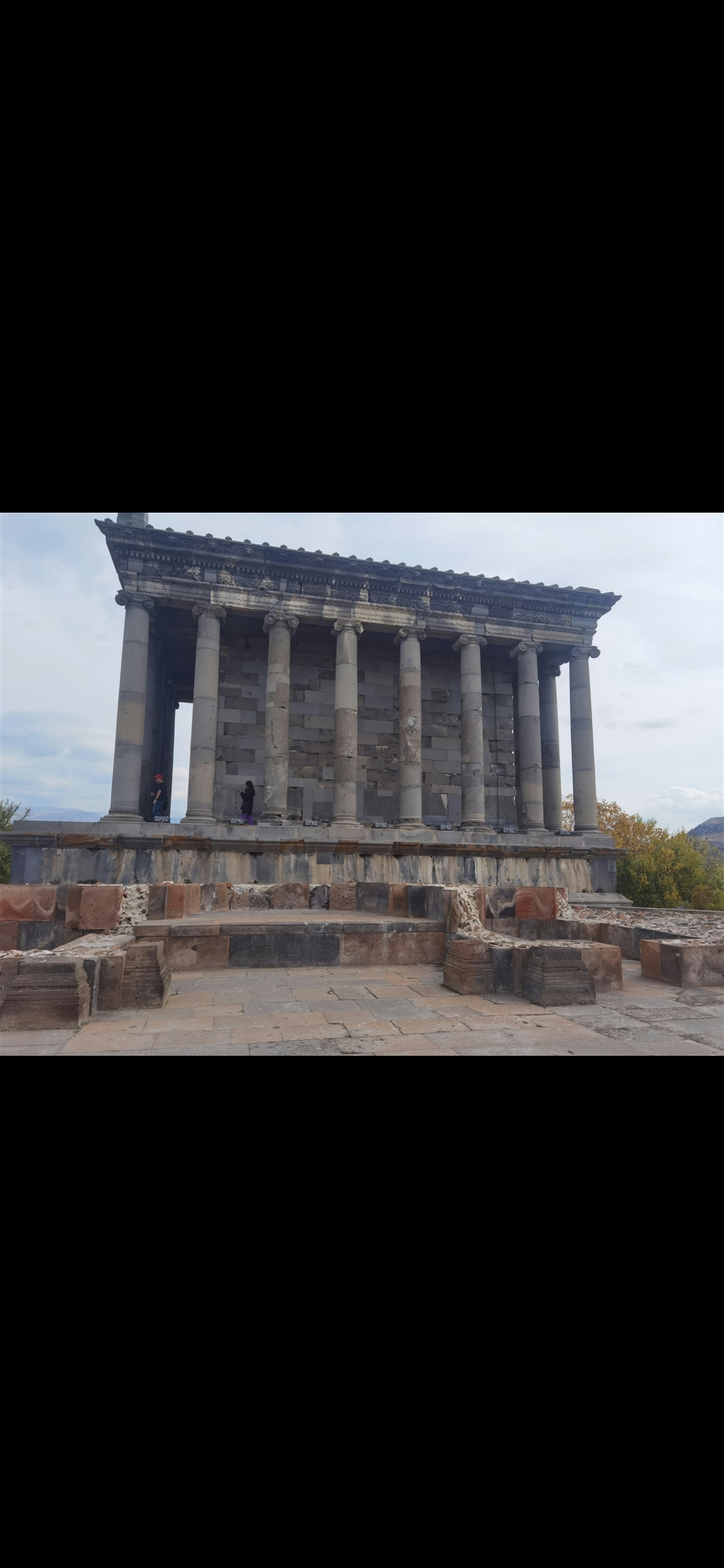 亚美尼亚的加尼神庙，历史悠久，保存还算完好。