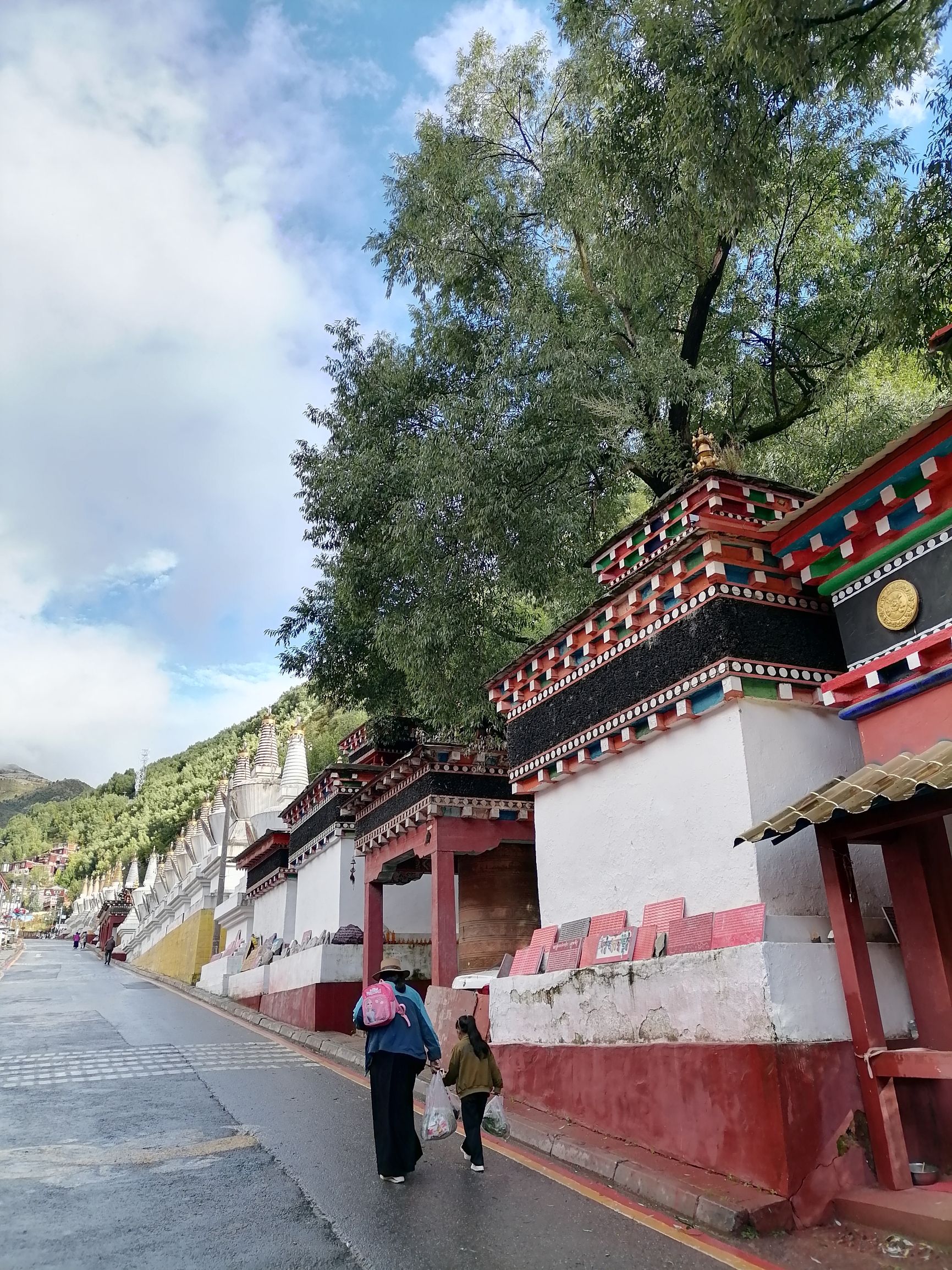 #轻奢旅行 #发现旅途的色彩 更庆寺位于四川甘孜州德格县城内，这是一座规模很大的藏传佛教萨迦派（花教