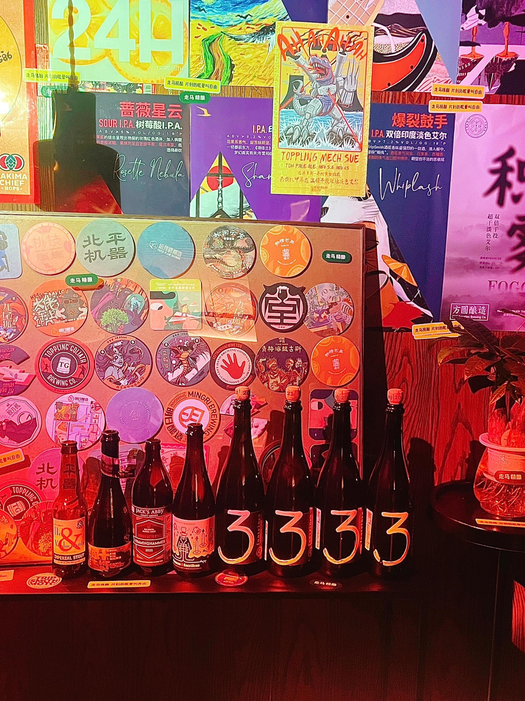 泸州探店👀｜氛围感💯的走马精酿 beer bar📸