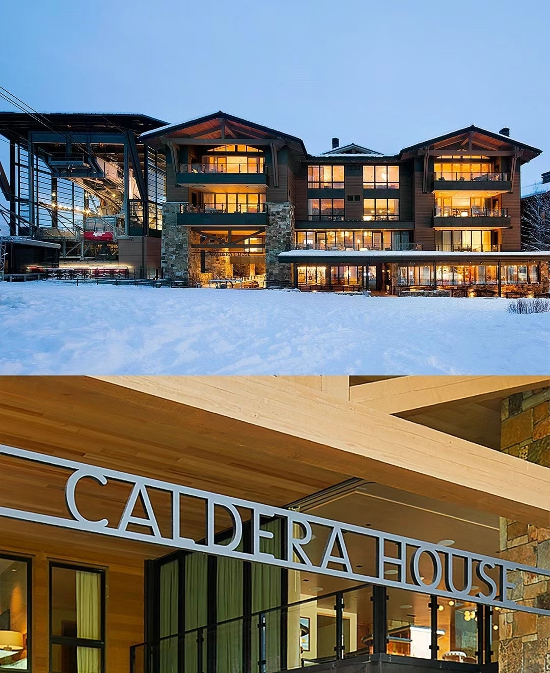 美西小众高奢天花板滑雪酒店Caldera House