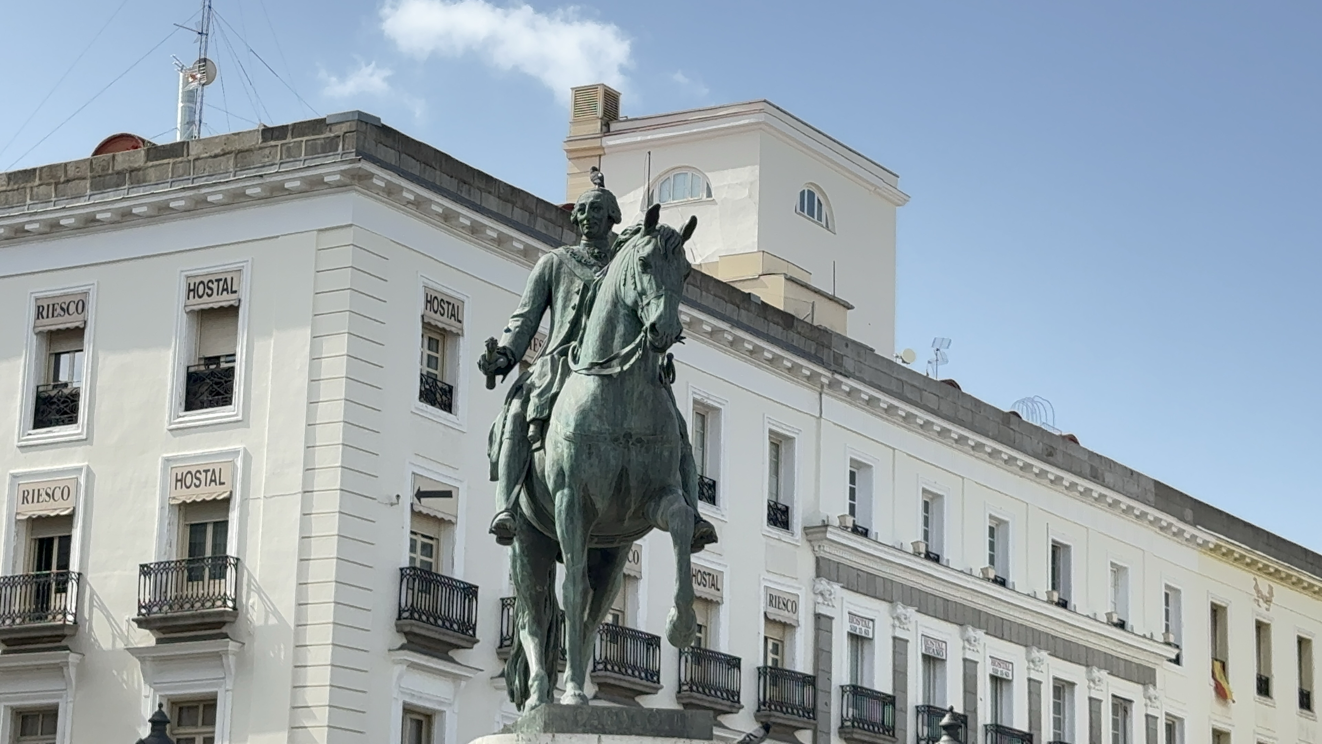 马德里最好市长卡洛斯三世雕像Estatua Ecuestre