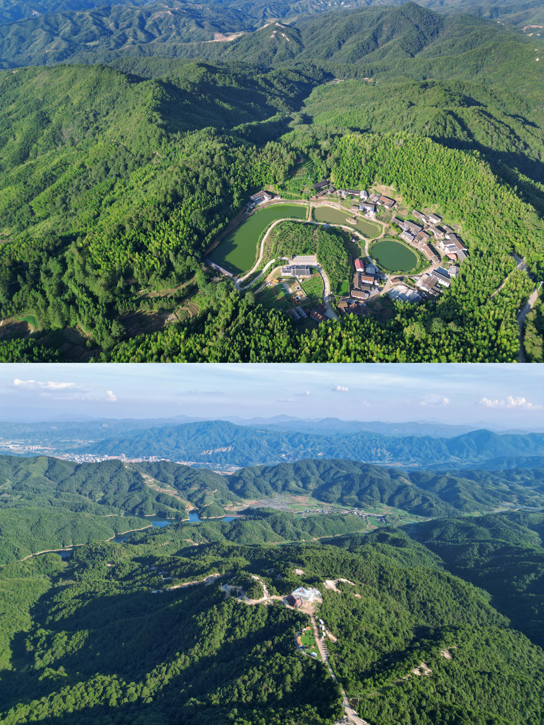 明溪翠竹洋｜藏匿在火山口上的古村落